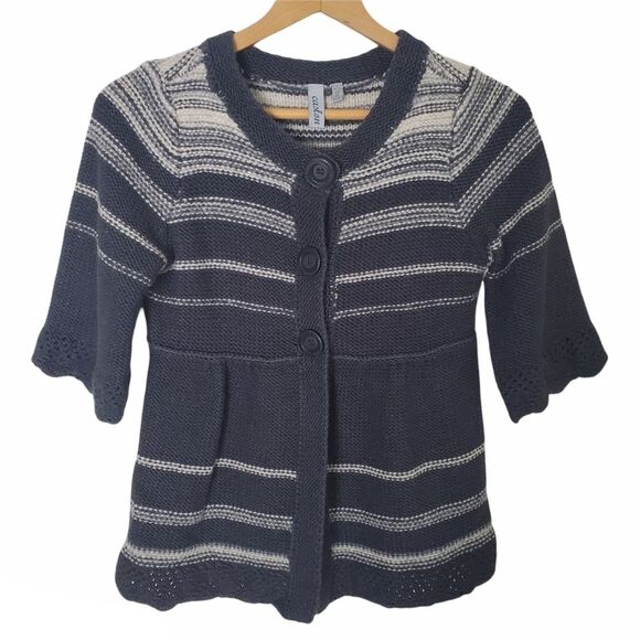 Caslon Wool Blend Cardigan Size SP - Picture 3 of 13